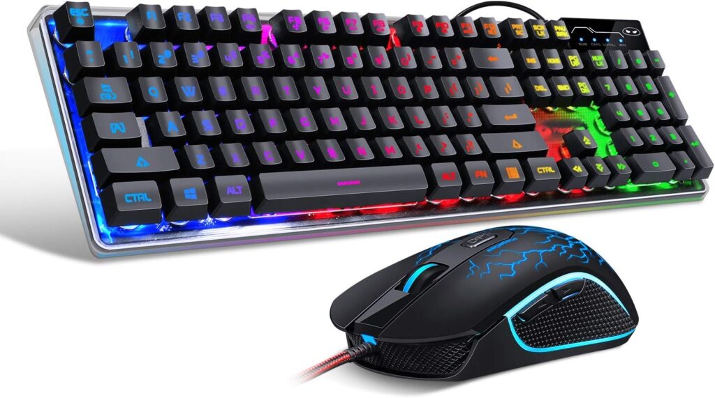 combo de teclado y mouse para juegos teclado