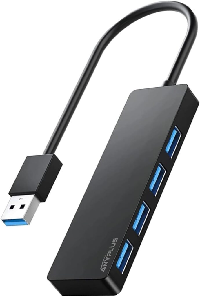 divisor de concentrador USB de 4 puertos